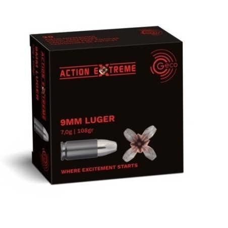 Naboji Geco 9mm Luger 7,0g ACT EXTREME (20)