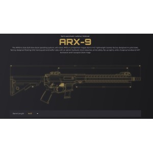 Puška ARX-9 14,5" 9x19, TinckArms