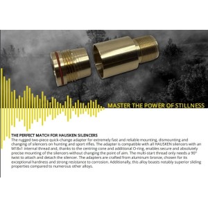 Adapter H-Lock Silencer insert AB