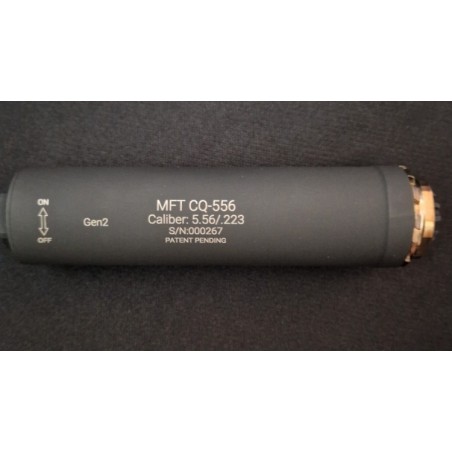 Dušilec MFT CQ 556 Gen.2 RC, 1/2"x28 (Recoil Compensator)