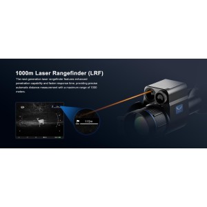 Nočni Str. daljnogled Dark DK-1L LRF 940nm, Falcon