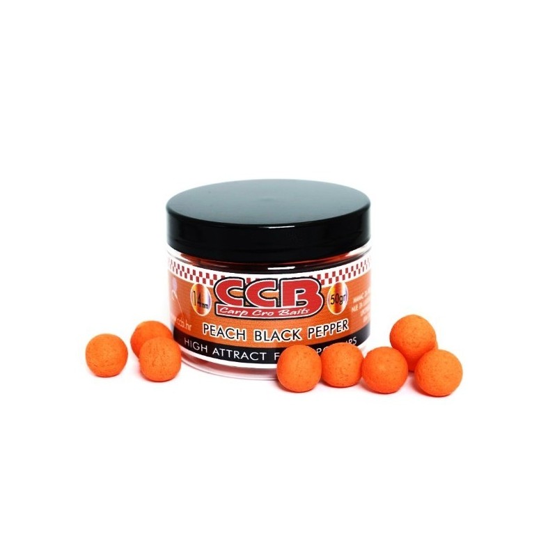 Boili Pop UP Fluo 14mm Breskev - Poper
