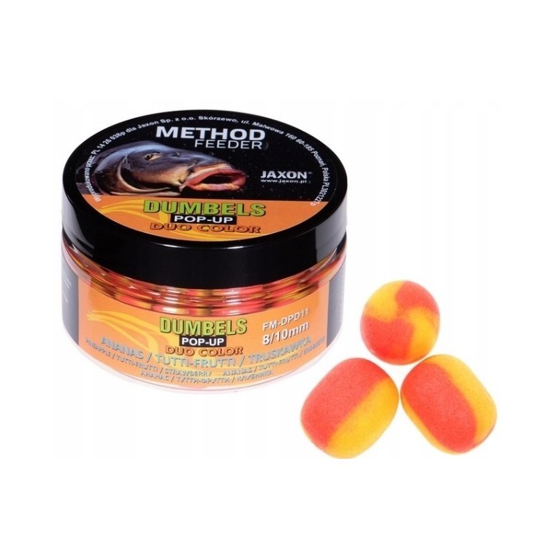 POP-UP Dumbels DUO Jagoda/Ananas/tuti fruti 8/10mm 30g
