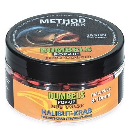 POP-UP Dumbels DUO Morski list/Rak 8/10mm 30g