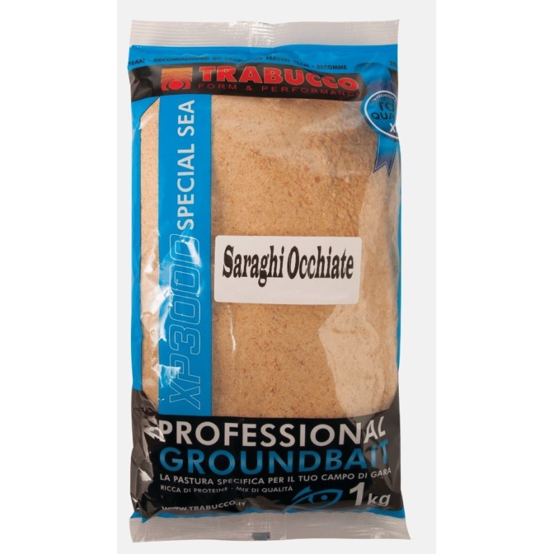 Hrana Trabucco Groundbait PASTURA XP SPECIAL SEA SARAGHI & OCCHIATE 1kg
