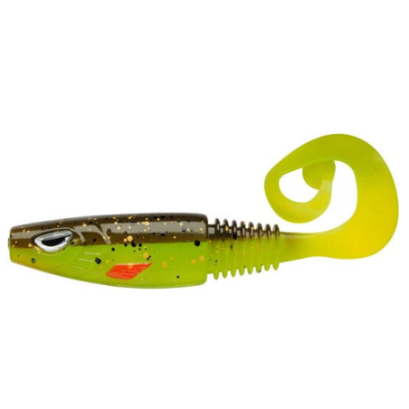 Vaba Sick Curl 8cm Brown Chartreuse