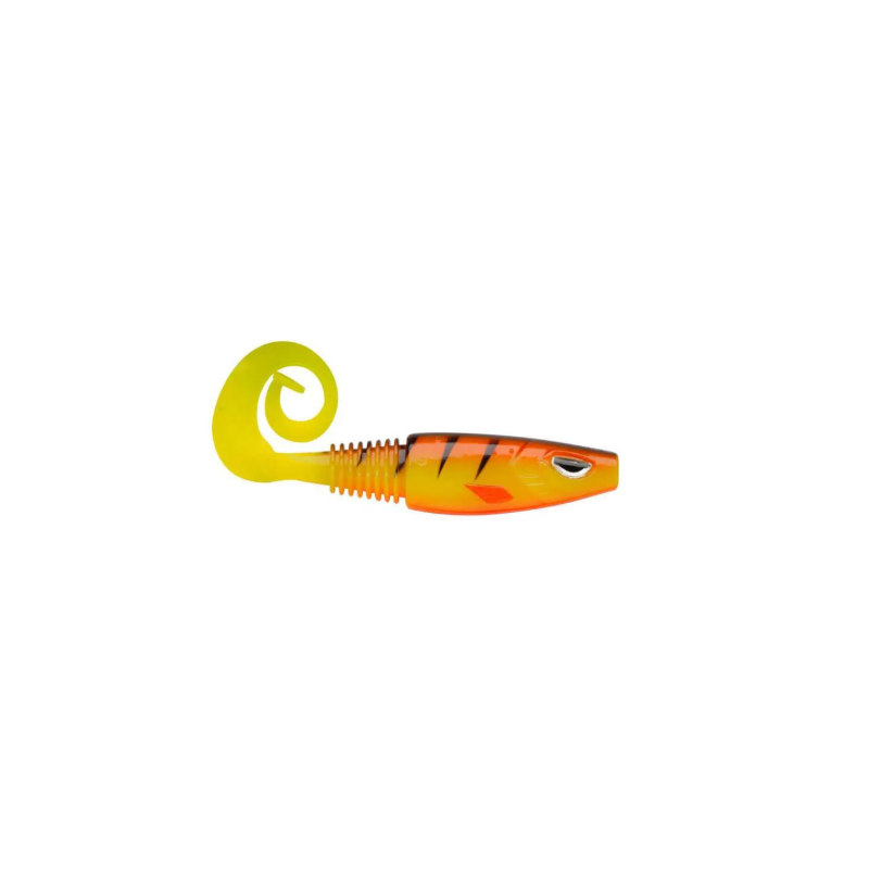 Vaba Sick Curl 8cm Hot Yellow Perch