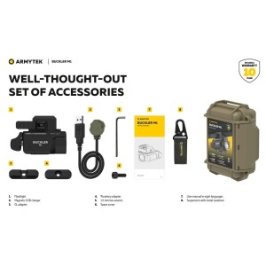 Svetilka za pištolo Buckler M1 White, Armytec
