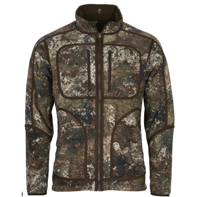 Jakna Flis Furudal Reversible Camo - Obrnljiv, Pinewood