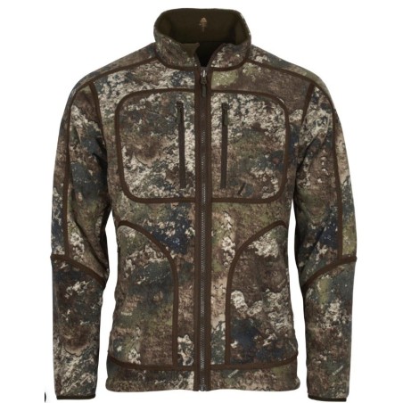 Jakna Flis Furudal Reversible Camo - Obrnljiv, Pinewood