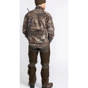 Jakna Flis Furudal Reversible Camo - Obrnljiv, Pinewood