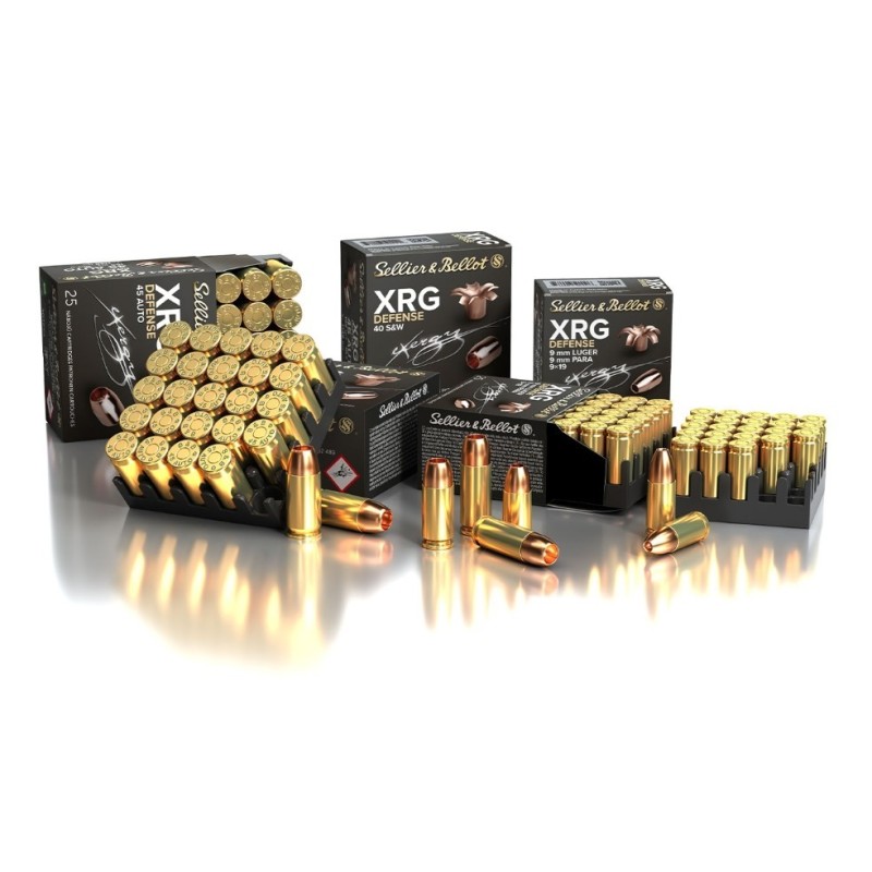 Naboji 9x19 XRG Defence 6,5g, Sellier & Bellot (25)