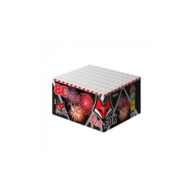 Baterija Ognjemetna Red Fox 80s nem(gr):468  orange