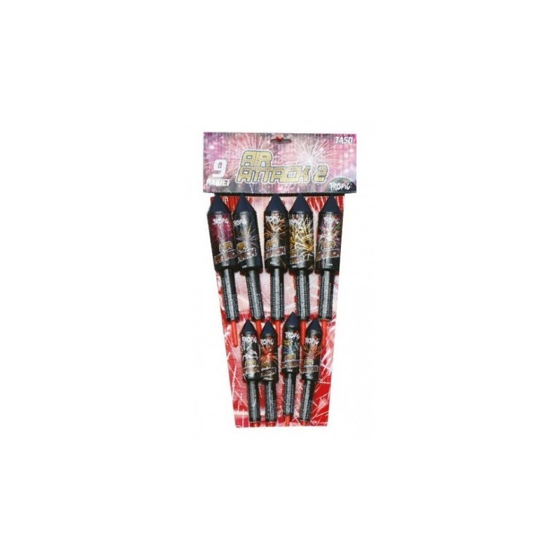 Rakete Set Air attack 2 9s nem(gr):143