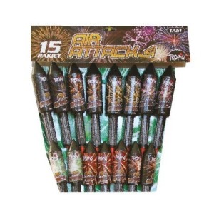 Rakete Set Air Attack 4 15s nem(gr):xx