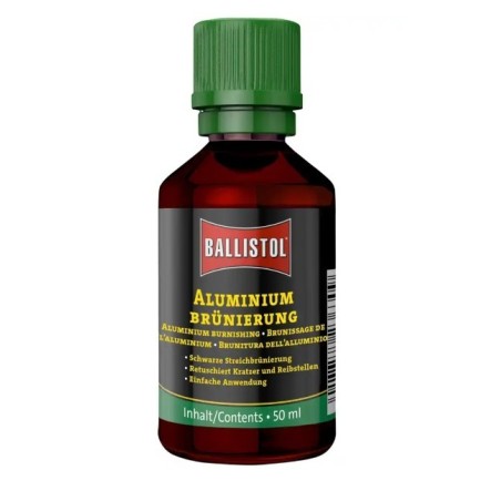 Ballistol tekočina za hladno bruniranje aluminija 50ml