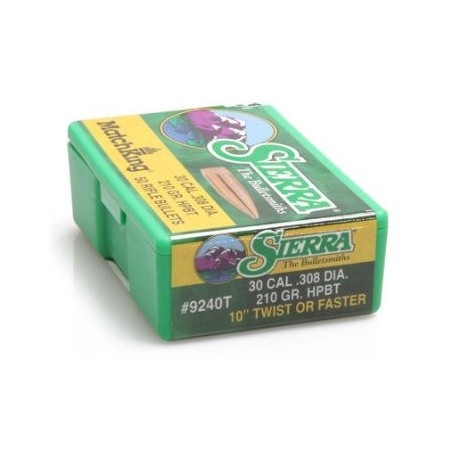 Krogla Sierra 30 (308) 13,60g / 210gr HPBT Match King (50)