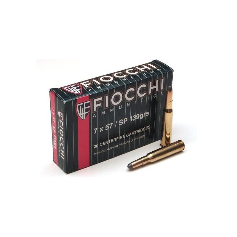 Naboji Fiocchi 7x57R SP 9g/139gr (20)
