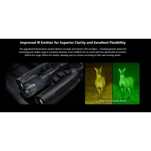 Dvogled Habrok 2.0 4K HE25L HIKMICRO (dnevno nočno term. - 3v1)