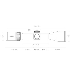 Daljnogled Hawke ENDURANCE 2-12x50 IR SF LR2 FD