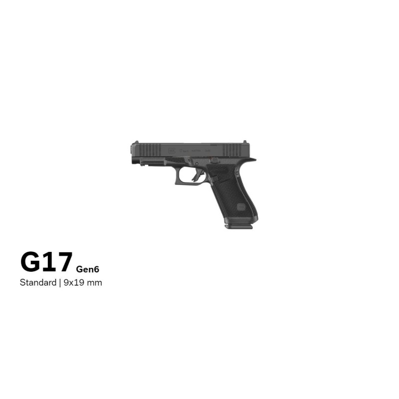 Pištola Glock 17 gen.6, kal. 9x19