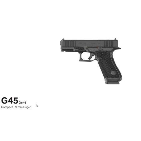 Pištola Glock 45 gen.6, kal. 9x19