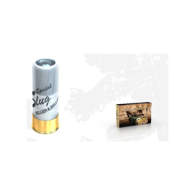 Naboji 12x65 SLUG 32g, Sellier&Bellot (5)