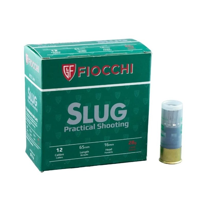 Naboj Fiocchi 12/65 Slug Practice Shoot 28g (25)