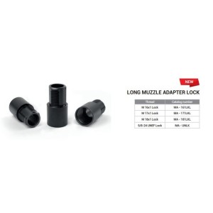Adapter LOCK 5/8x24 (long), Hush-Tac