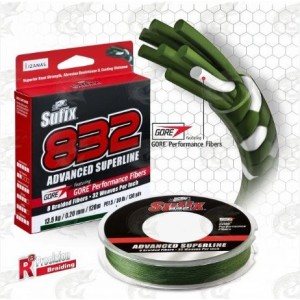 Vrvica SUFIX  ADVANCED SUPERLINE 250m 0,15mm 9,2kg Lo-Vis Green