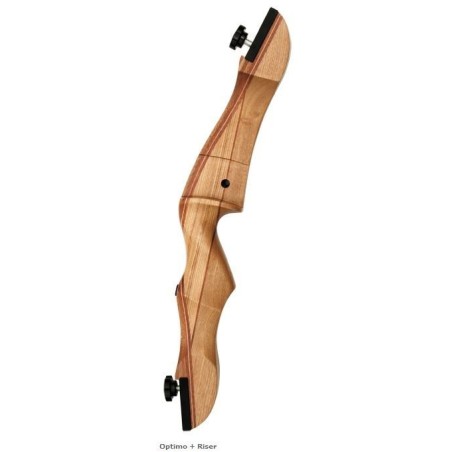 Ročaj za lok lesen desni 24" 61cm
