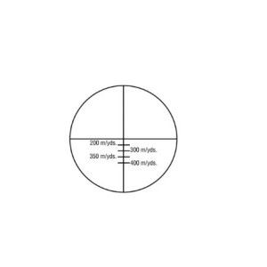 Strelni daljnogled Konus Fighter 4-16x50 A.O. Ballistic + rinke
