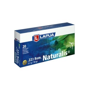 Naboji .223 Rem Naturalis 3,2g /50gr, Lapua (20)