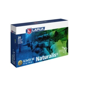 Naboji 6,5x55 Naturalis 9,1g /140gr, Lapua (20)