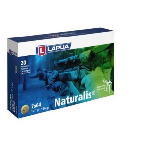 Naboji 7x64 Naturalis 10,1g /156gr, Lapua (20)