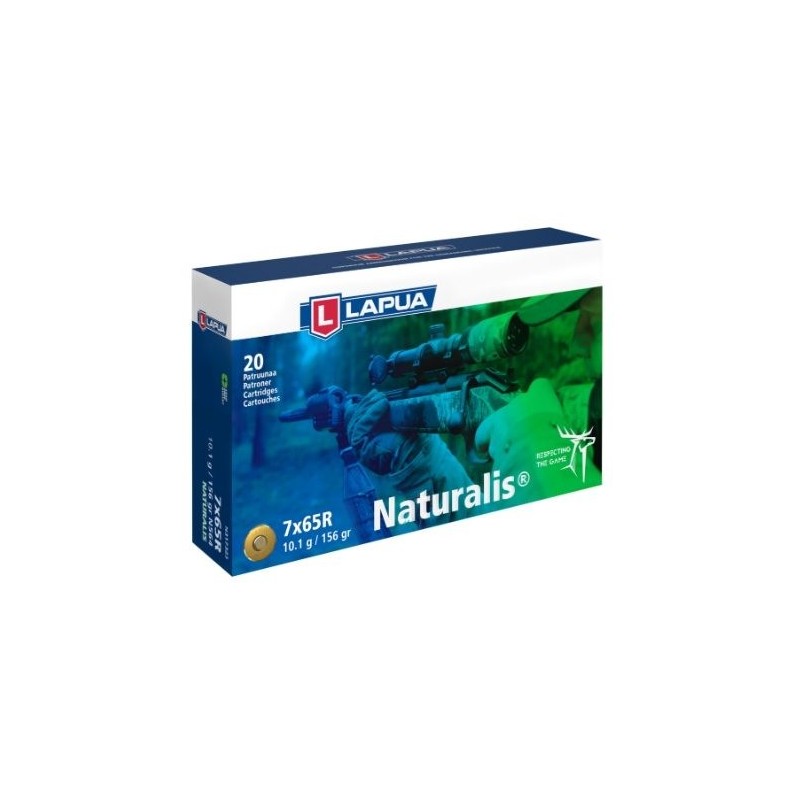 Naboji 7x65R Naturalis 10,1g /155gr, Lapua (20)