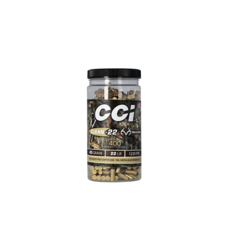 Naboj 22 LR HV Target Clean Realtree 2,59g / 40gr LRN CCI (400)