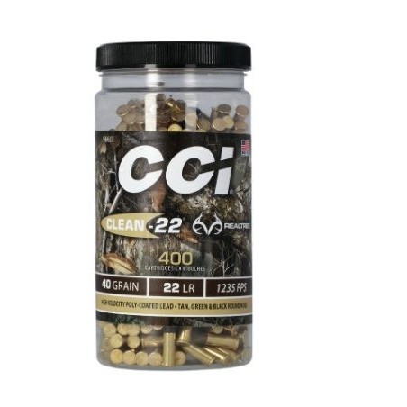 Naboj 22 LR HV Target Clean Realtree 2,59g / 40gr LRN CCI (400)