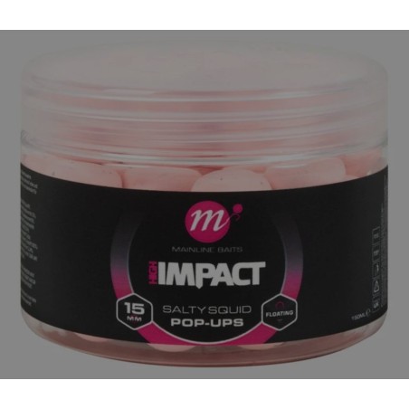 Pop-up Hi Impact Salty Squid - 15mm Pop Up