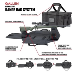 Torba Strelska Range Bag & Portable Shooting Rest System Allen