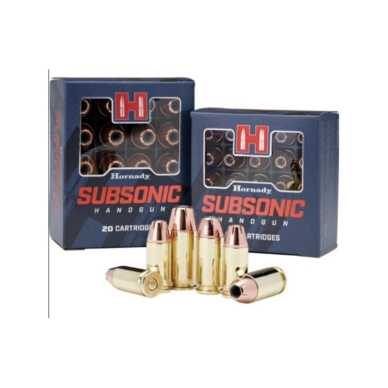Naboji Hornady .45 Auto 230gr XTP Subsonic (20)