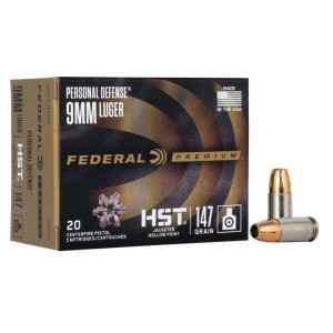 Naboji 9x19 Personal Defence 9,52g / 147gr HST JHP Federal (20)