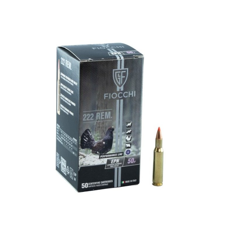 Naboji Fiocchi .222 Rem EPN 50gr (50)