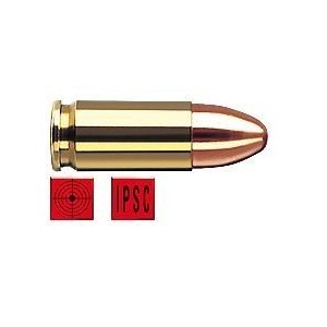 Naboji 9mm Luger FMJ (9x19) Geco 8,0g  (50)