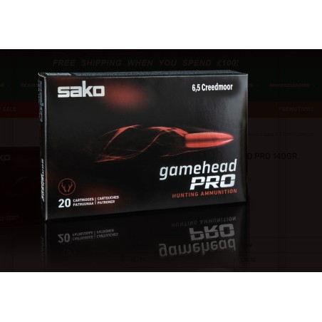 Naboji Sako 6.5 CREDMOOR SP Gamehead Pro 9,1g/140gr (20)