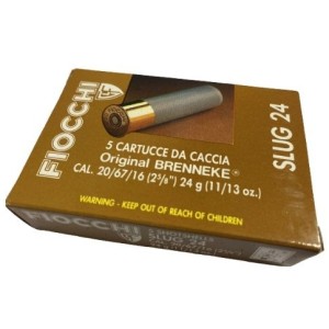 Naboji Fiocchi Kal. 20/67 24g BRENEKE (5)