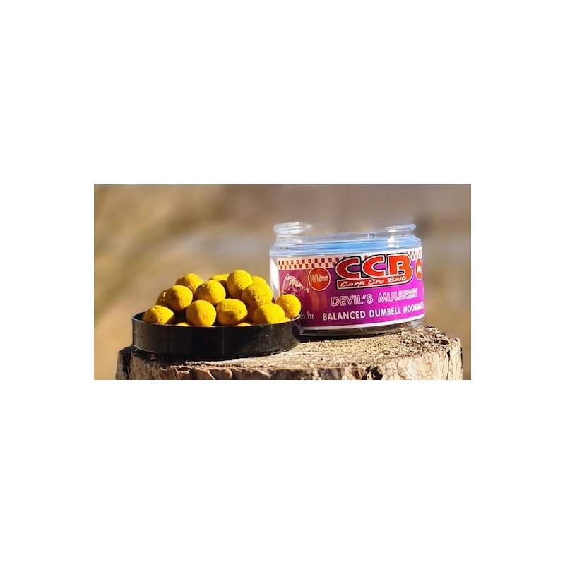Balansirani Dumbell Hookbaits 10/12mm- Devils Mulberry 150ml