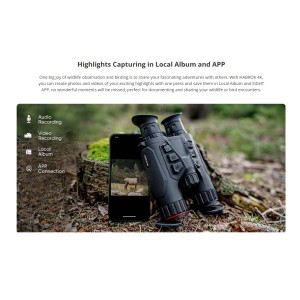 Dvogled Habrok 4K HQ35L 5,5-22x60, Hikmicro