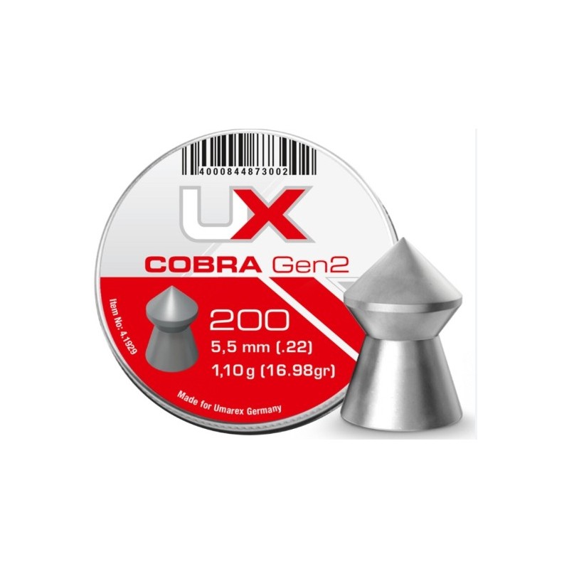 Diabolo 5,5 Konica Cobra Gen 2 UX 1,10g