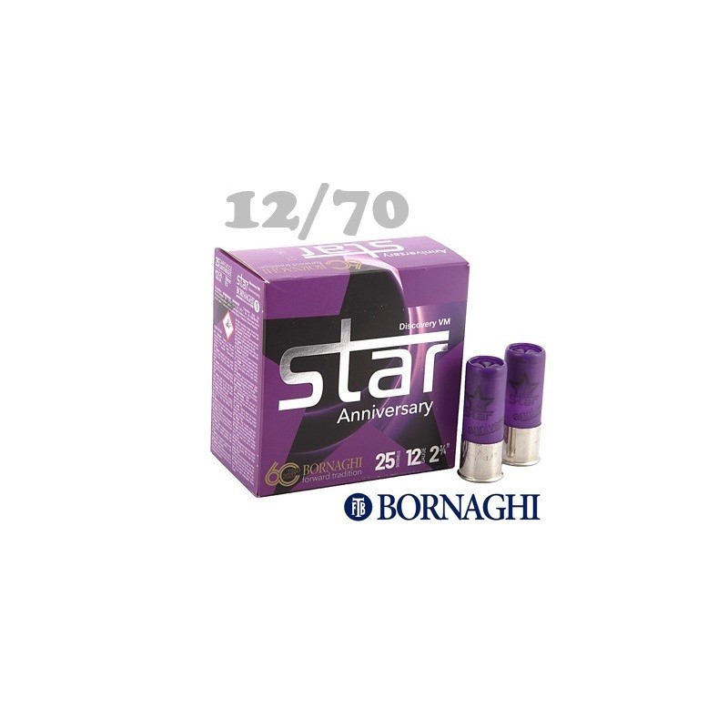 Naboji Trap CAL.12/70 STAR ANNIVERSARY 24G 7.5 BORNAGHI